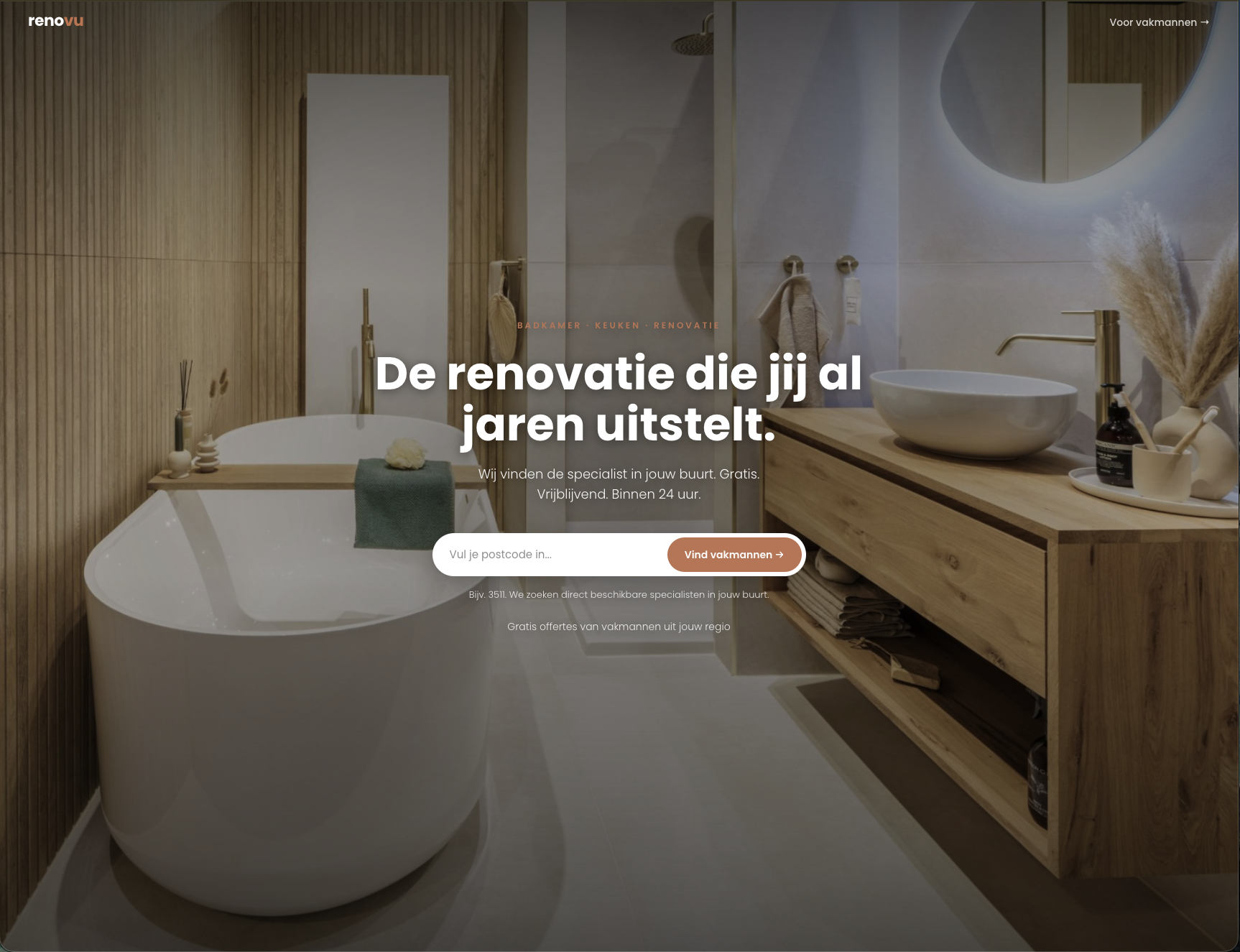 Website van Renovu